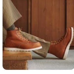 Red Wing HERITAGE Classic Moc 875 Oro Legacy Men's Leather Work Boots Sz 11